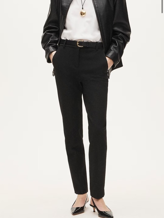 J. Crew Pants - NWT J. Crew High Rise Cameron Pants in Black 6 Tall